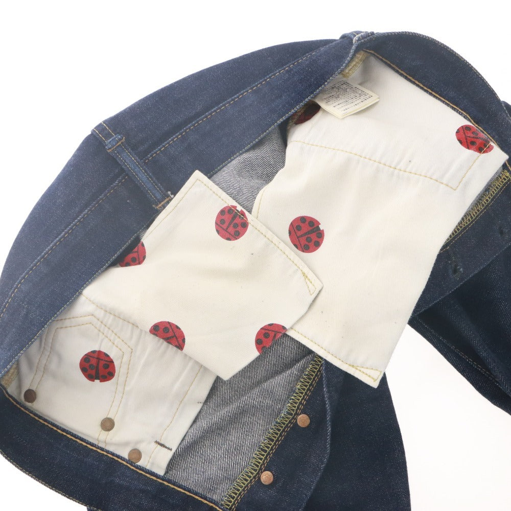 ■ BRU NA BOINNE ブルーナボイン ジーンズ パンツ ボトムス AUTHENTIC MY REGULAR ボタン ポケット メンズ 0 ネイビー系