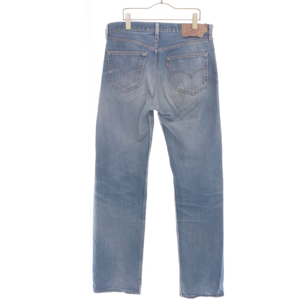 ■ LEVI'S リーバイス ジーンズ パンツ ボトムス 501 ボタン ポケット 紙タグ コットン アメリカ製 メンズ 33 ネイビー系