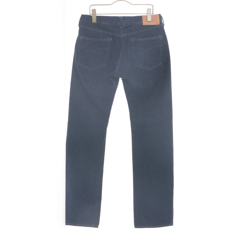 ■ OLD JOE BRAND オールドジョー ジーンズ パンツ ボトムス ボタン ポケット コットン 日本製 メンズ 28 ネイビー系