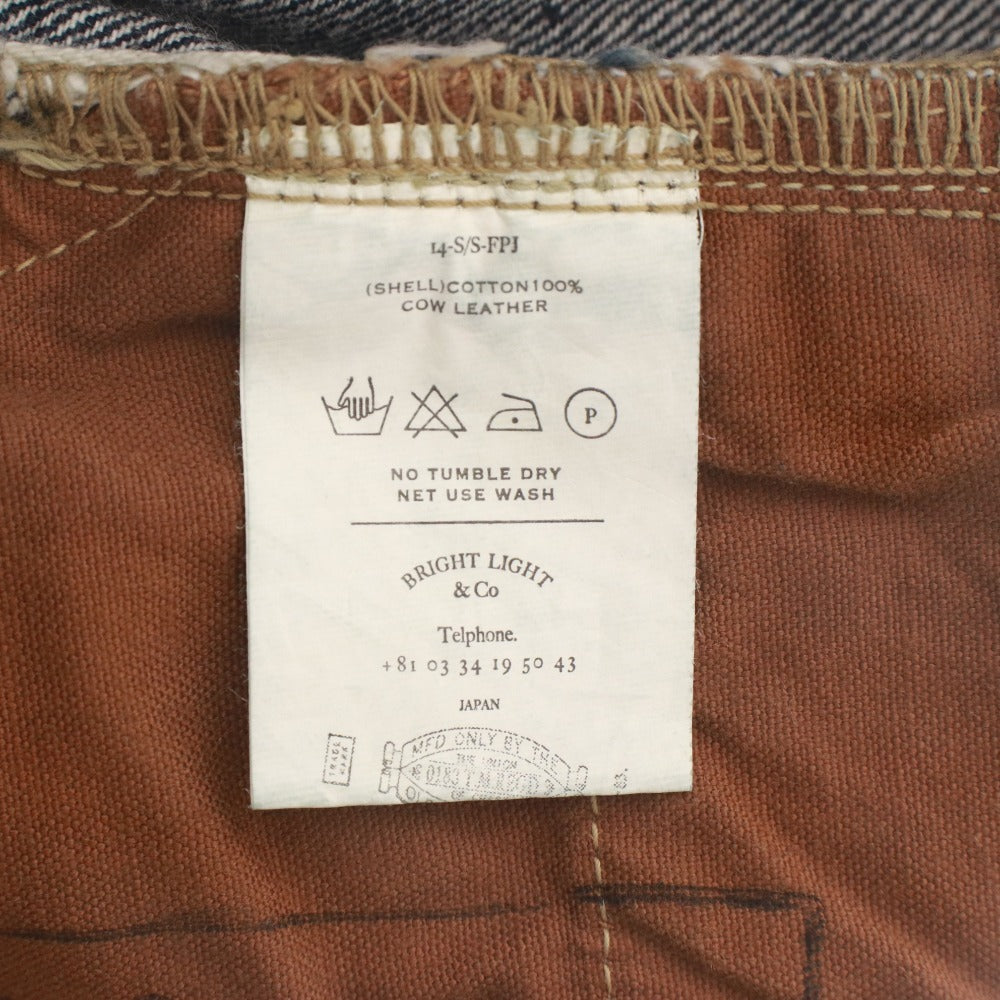 ■ OLD JOE BRAND オールドジョー ジーンズ パンツ ボトムス ボタン ポケット コットン 日本製 メンズ 28 ネイビー系