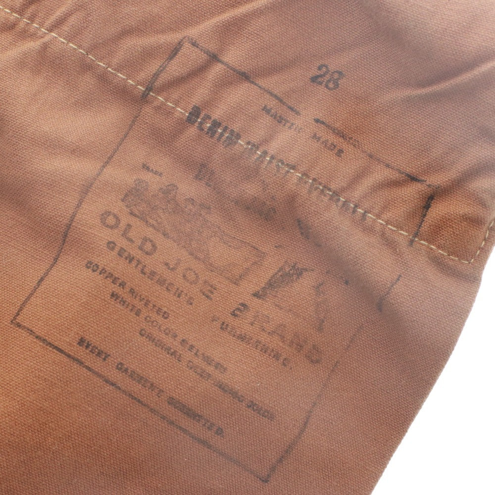 ■ OLD JOE BRAND オールドジョー ジーンズ パンツ ボトムス ボタン ポケット コットン 日本製 メンズ 28 ネイビー系