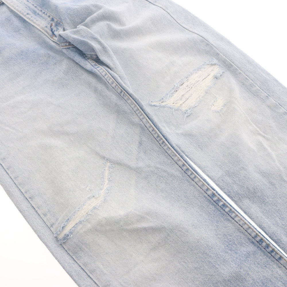 ■ LEVI'S リーバイス ジーンズ パンツ ボトムス 505-0217 ファスナー ポケット コットン アメリカ製 メンズ 32 ライトブルー系