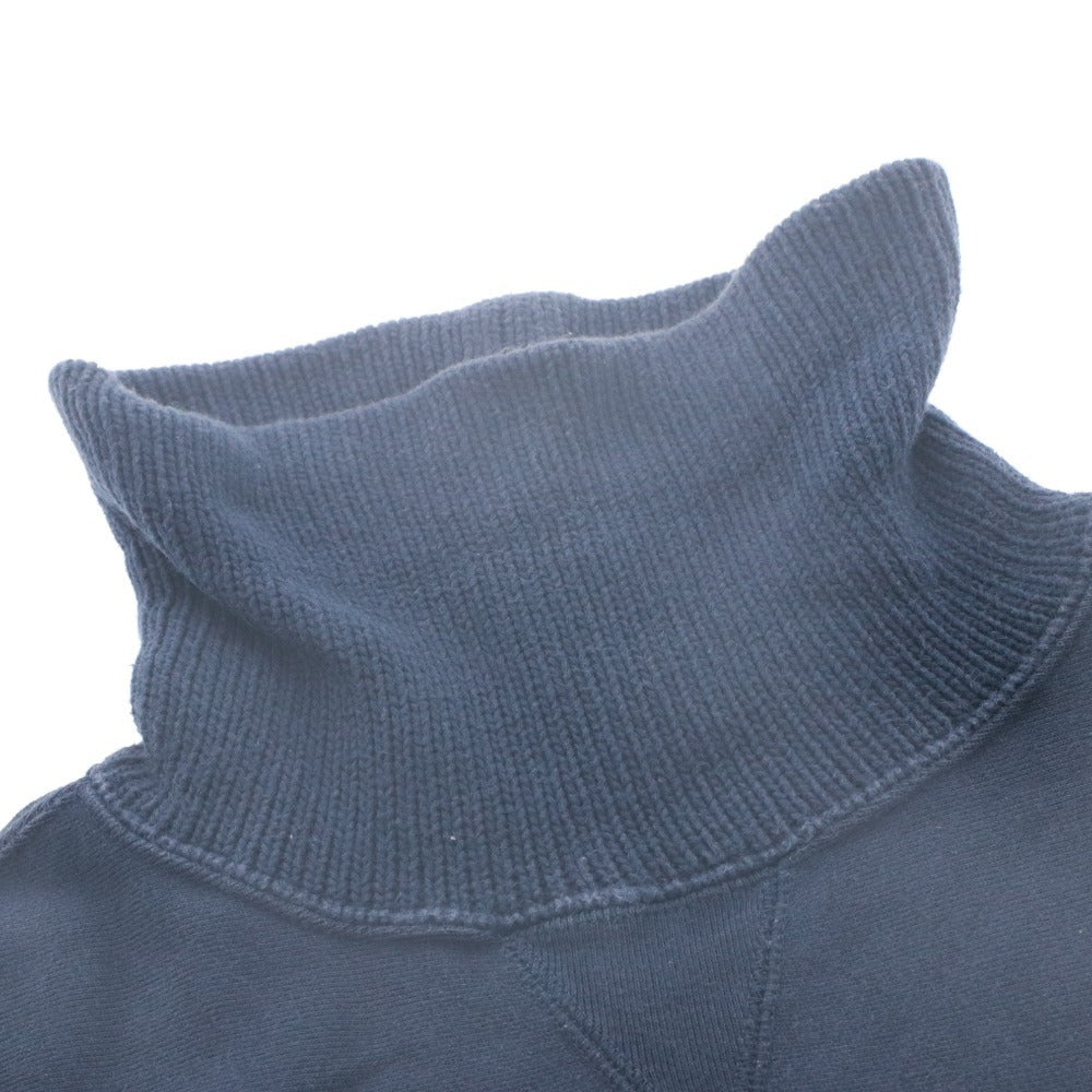 ■ Champion チャンピオン トレーナー トップス 長袖 タートルネック ポケット メンズ M ネイビー系