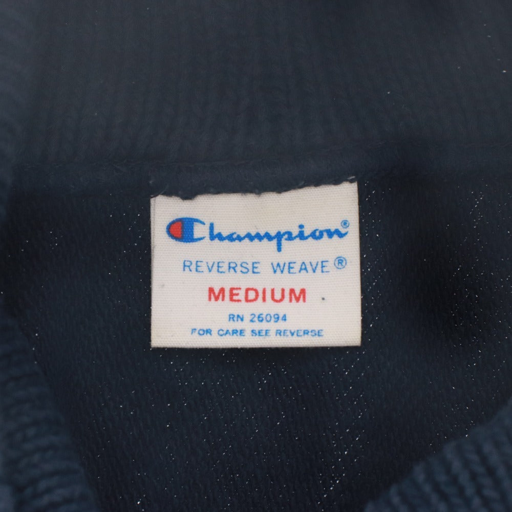 ■ Champion チャンピオン トレーナー トップス 長袖 タートルネック ポケット メンズ M ネイビー系