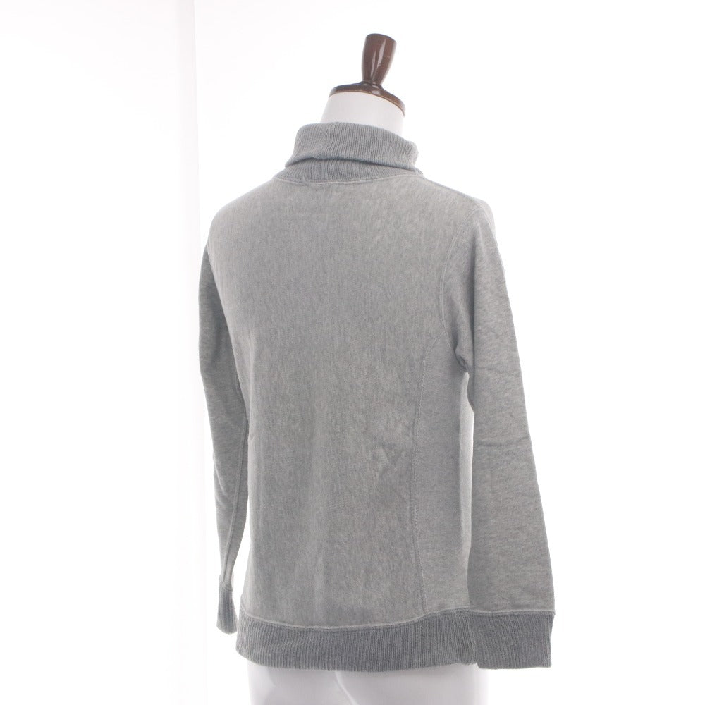 ■ Champion チャンピオン トレーナー トップス 長袖 タートルネック ポケット メンズ M グレー系