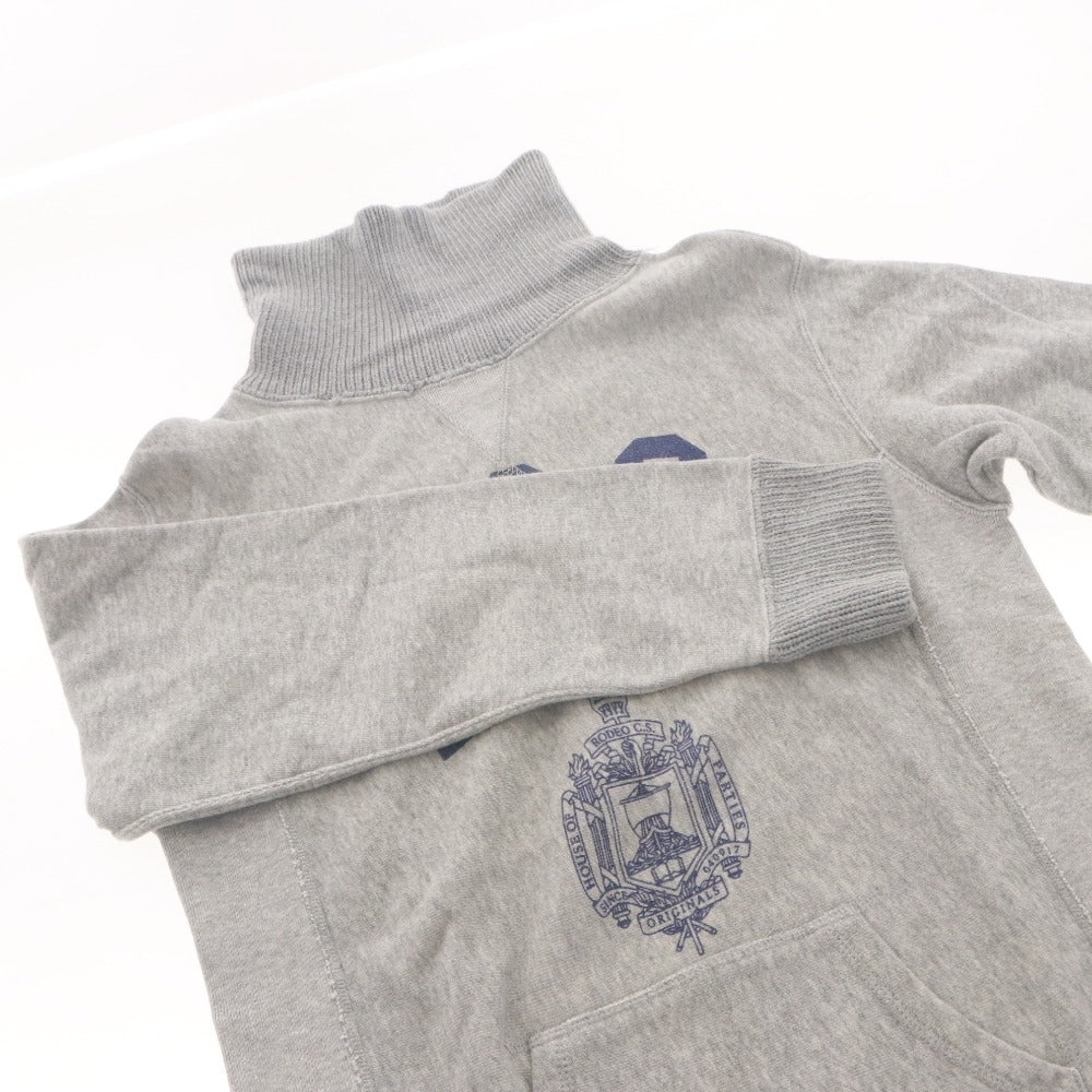 ■ Champion チャンピオン トレーナー トップス 長袖 タートルネック ポケット メンズ M グレー系