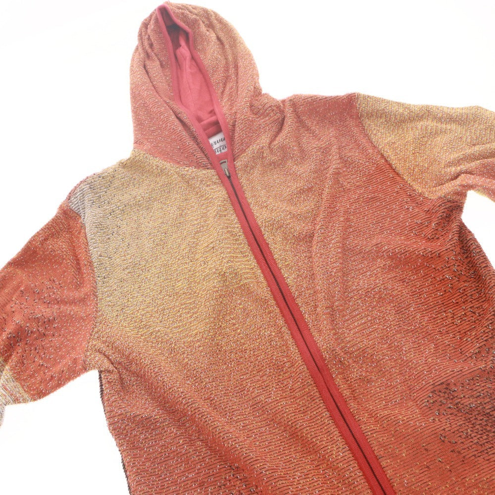 ■ BirvinUniform バービンユニフォーム パーカー ジャケット アウター ファスナー ポケット フード メンズ 3 オレンジ レッド系