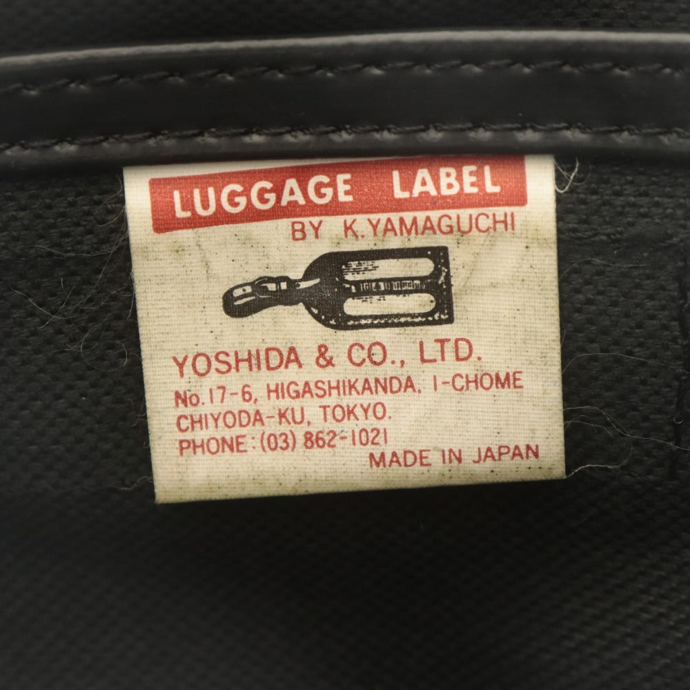 ■ LUGGAGE LABEL ラゲッジレーベル ショルダーバッグ 鞄 ライナー 赤バッテン クロスボディ 吉田カバン メンズ ブラック