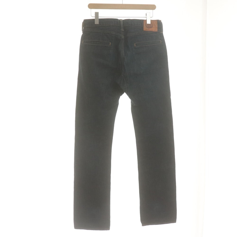 ■ BRU NA BOINNE ブルーナボイン ジーンズ パンツ ボトムス デニム ボタンフライ コットン メンズ W31 L34 インディゴ
