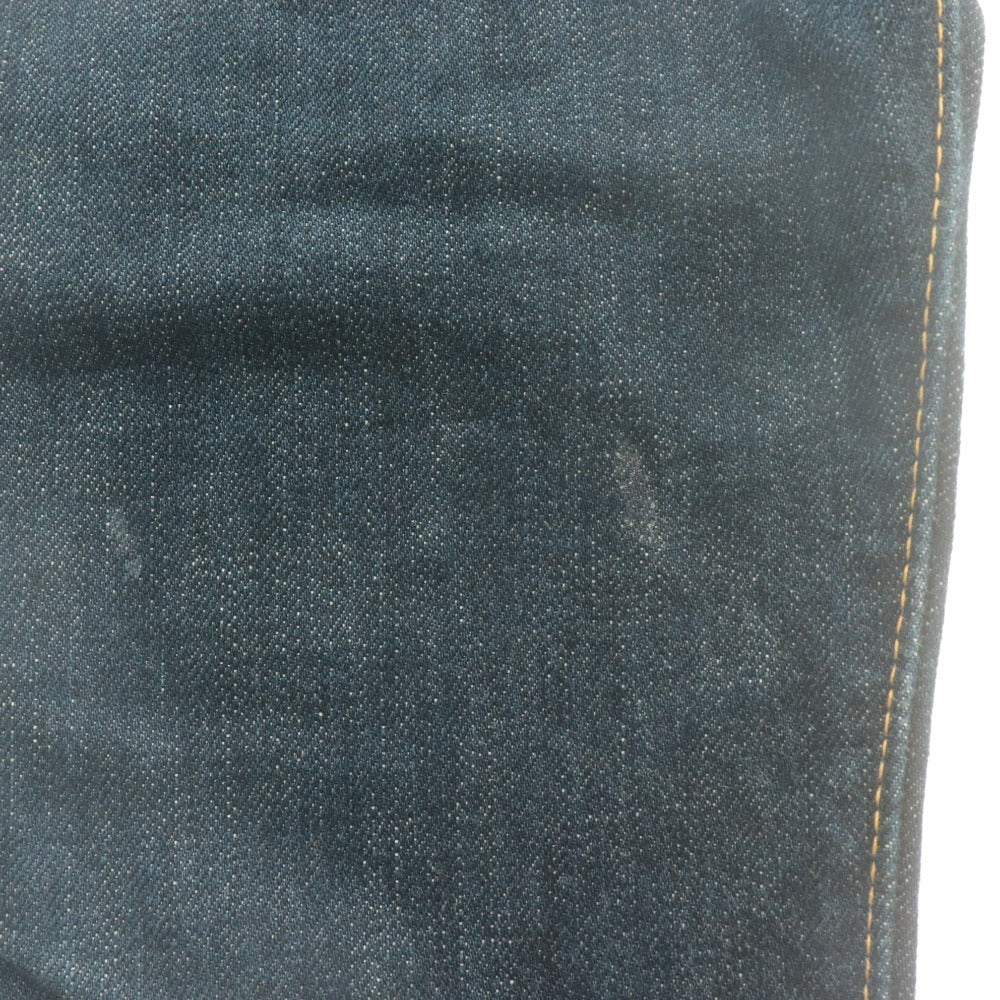 ■ BRU NA BOINNE ブルーナボイン ジーンズ パンツ ボトムス デニム ボタンフライ コットン メンズ W31 L34 インディゴ