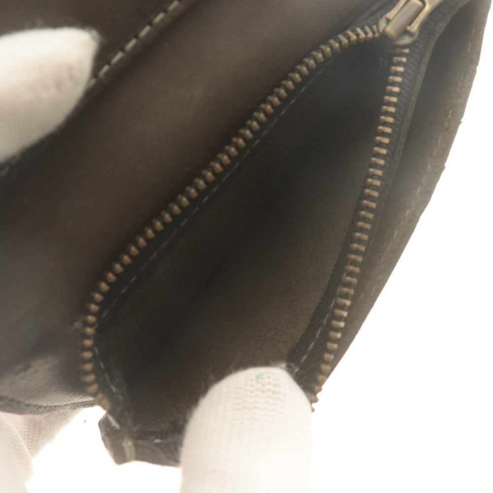 ■ PORTER ポーター 二つ折り財布 ウォレット レザー メンズ ダークブラウン系