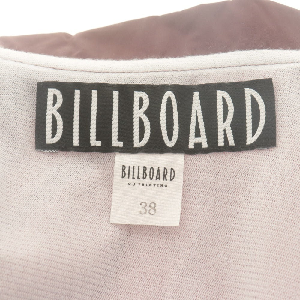 ■ BILLBOARD ビルボード コーチジャケット ジャンパー 長袖 アウター ナイロン プリント メンズ 38 ボルドー系