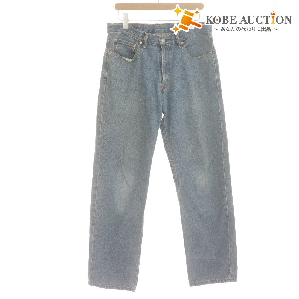 ■ Levi's リーバイス 550 ジーンズ パンツ ボトムス デニム リラックスフィット メンズ W33 L34 ライトブルー
