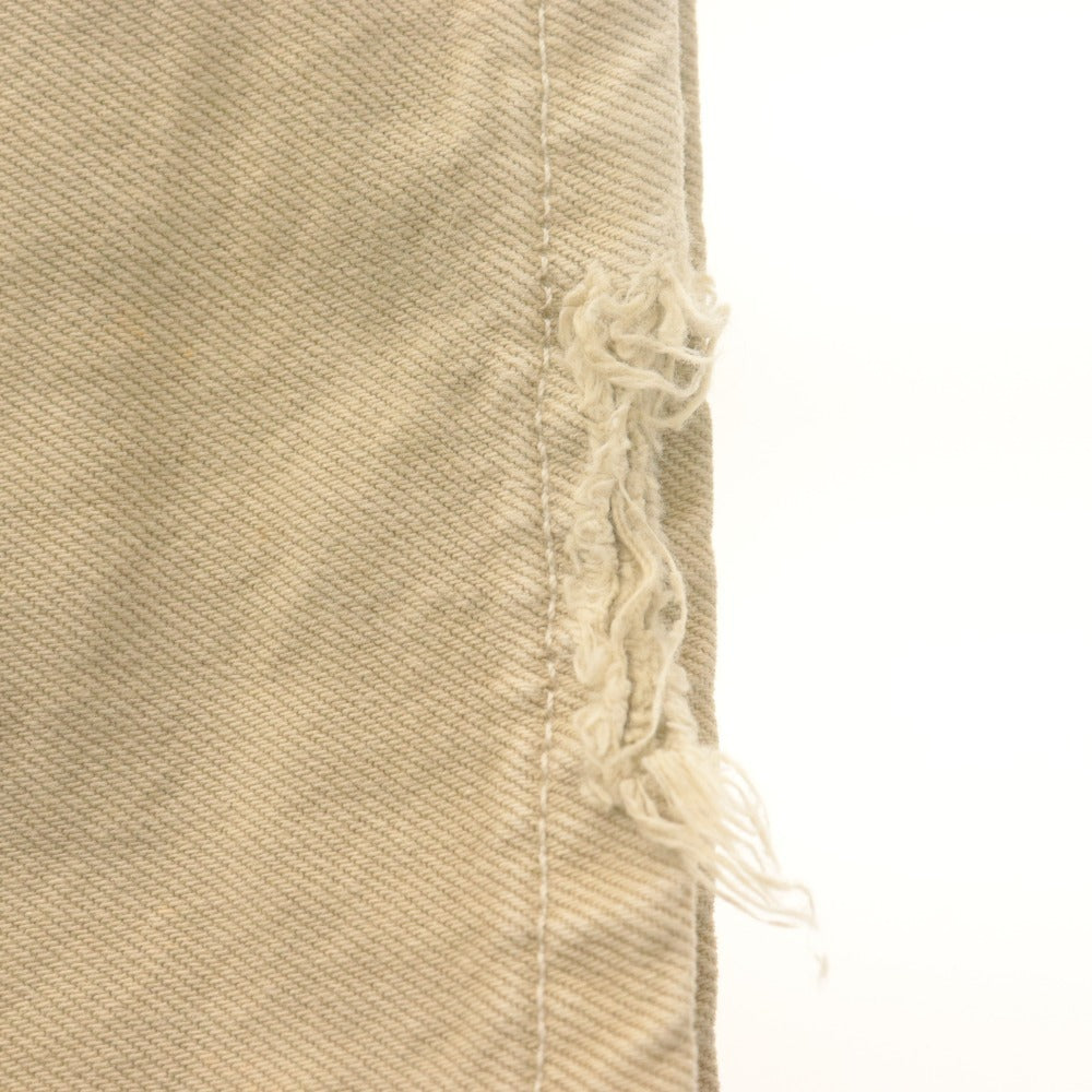 ■ Levi's リーバイス 501 ジーンズ パンツ ボトムス デニム ストレート ボタンフライ メンズ W32 L30 ベージュ系