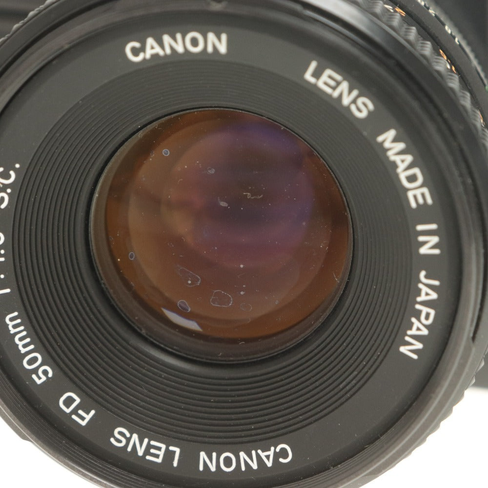 ■ Canon キャノン フィルムカメラ A-1 LENS FD 50mm 1:1.8 S.C. 一眼レフ レンズ 光学機器 動作未確認