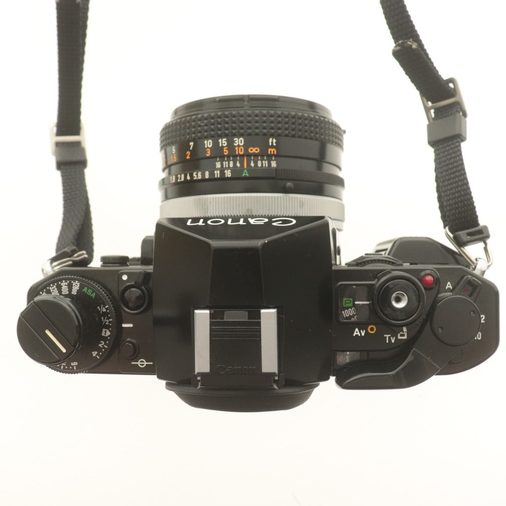 ■ Canon キャノン フィルムカメラ A-1 LENS FD 50mm 1:1.8 S.C. 一眼レフ レンズ 光学機器 動作未確認