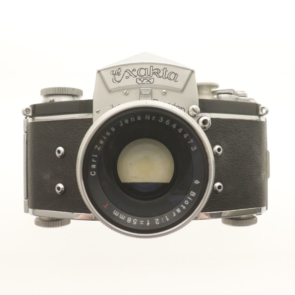 ■ EXAKTA Exakta Film Camera EXAKTA VAREX VX Biotar 1:2 f=58mm 763912 SLR Lens (Not Tested, Comes with Cover)