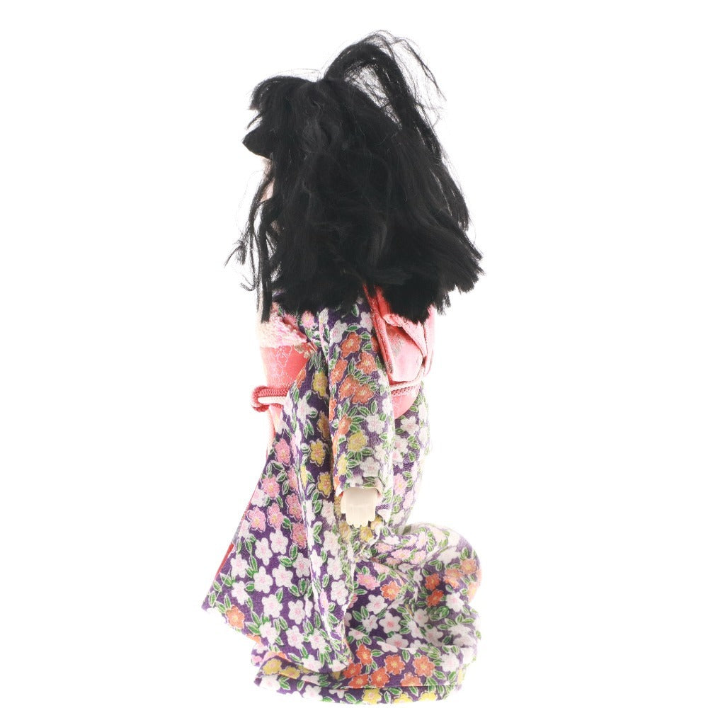 ■ 日本人形 市松人形 女の子 着物 長山作 アンティーク レトロ コレクション 置物 人形