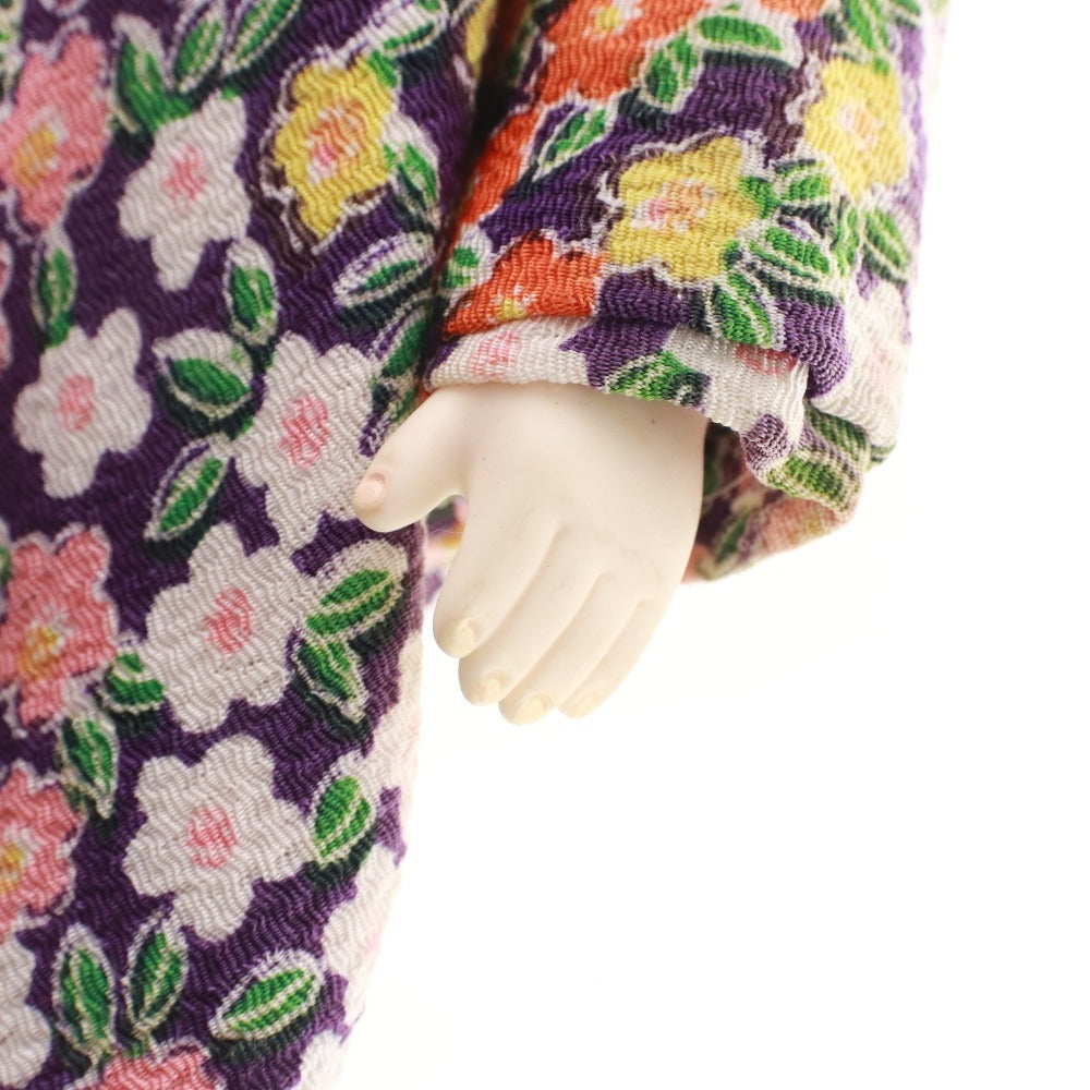 ■ 日本人形 市松人形 女の子 着物 長山作 アンティーク レトロ コレクション 置物 人形