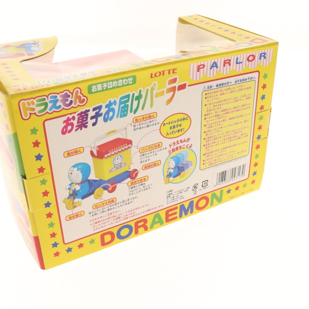 ■ Doraemon Candy Delivery Parlor Toy Figure Tricycle Lotte With box Unused