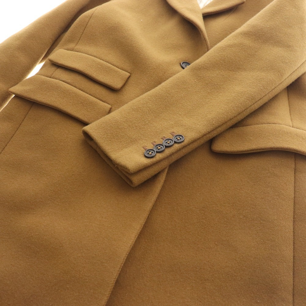 ■ Mackintosh long coat, Chester coat, jacket, outerwear, wool, women's, size 38, brown