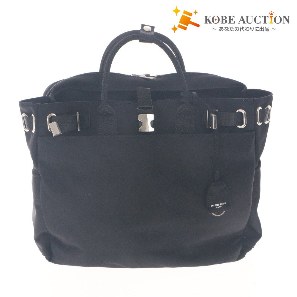 ■ SELENT ETHER Tote Bag PASSION30 Shoulder Hand Backpack 3-way Bag Nylon Women's Black with Dust Bag