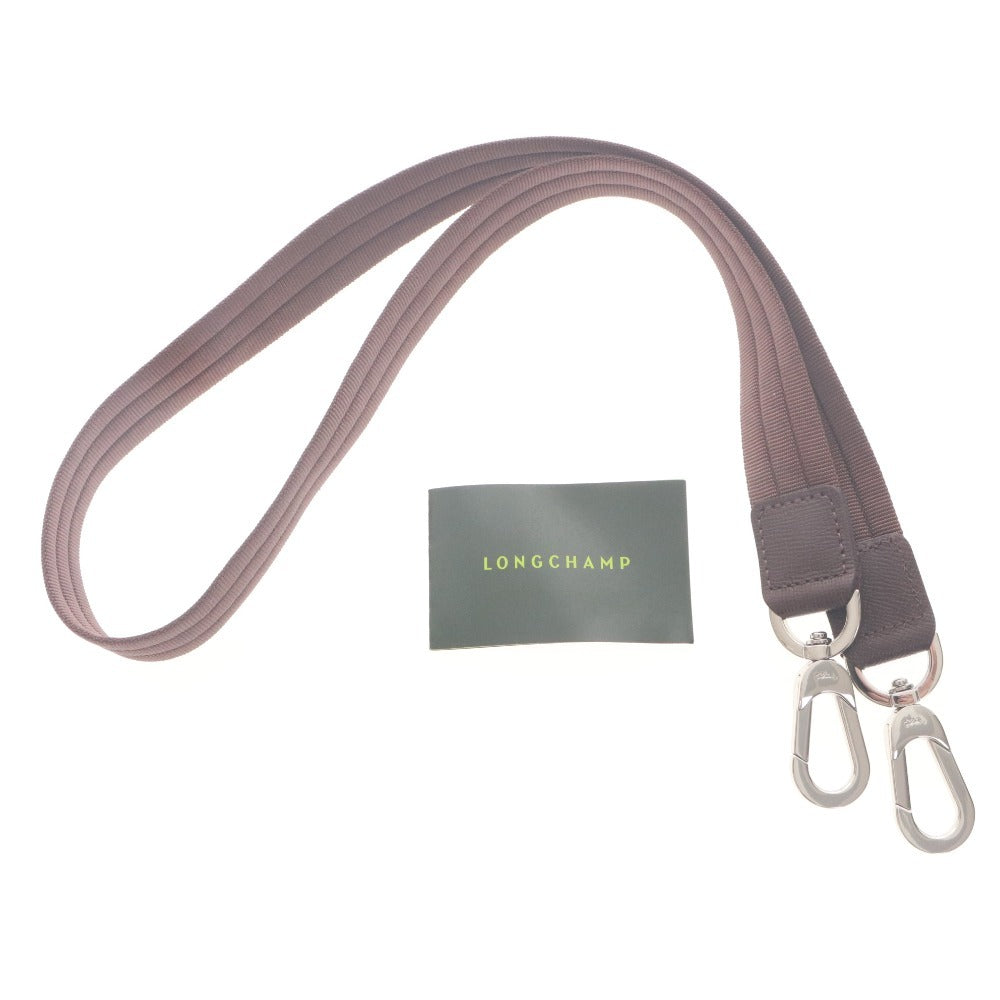 ■ LONGCHAMP Le Pliage Tote Bag with Shoulder Strap, 2-Way, Nylon Leather, Women's, Brown