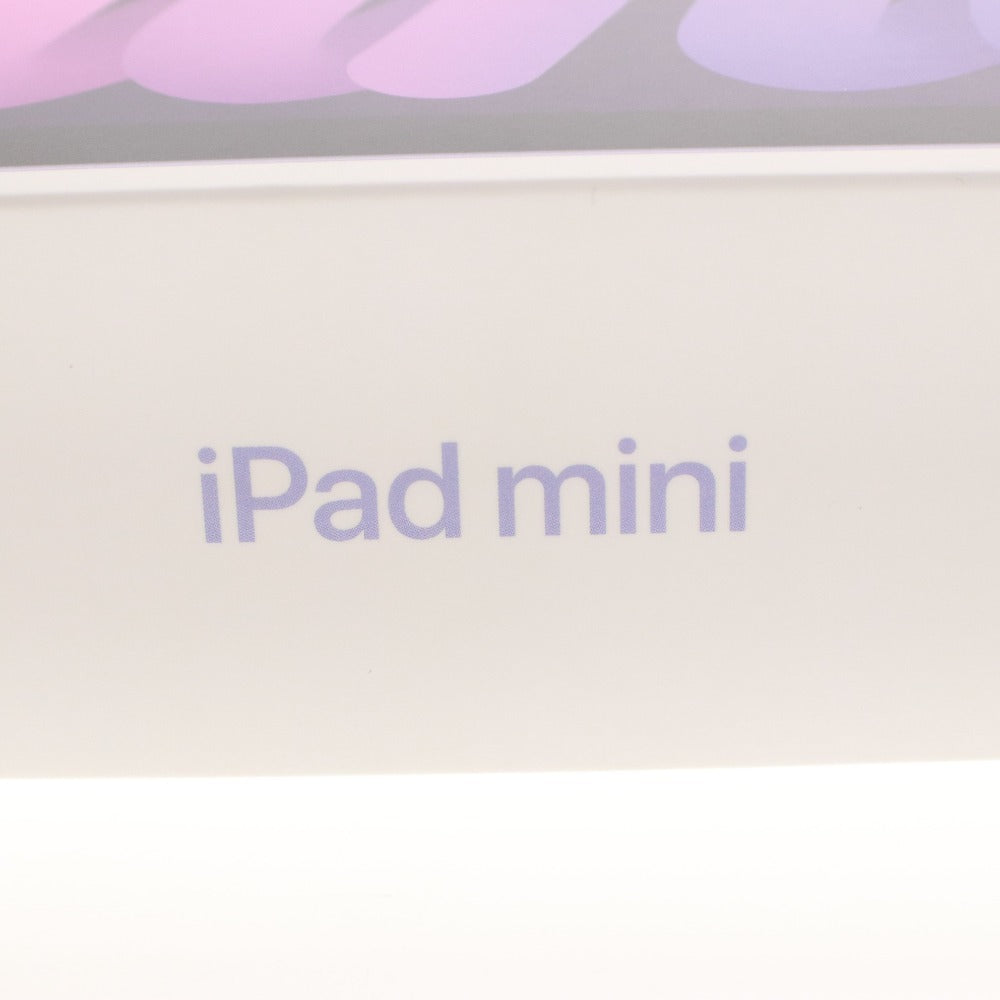■ Apple iPad mini 6th Gen Wi-Fi + Cellular 256GB MK8K3J/A Purple Unknown SIM With box Untested Junk
