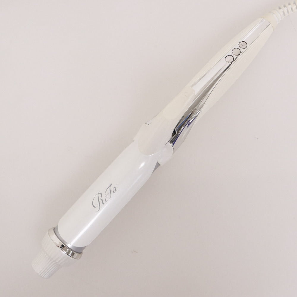■ ReFa Hair Iron ReFa BEAUTECH CURL IRON White Φ32 RE-AF00A MTG Beauty Appliance With Box & Accessories, Operation Confirmed