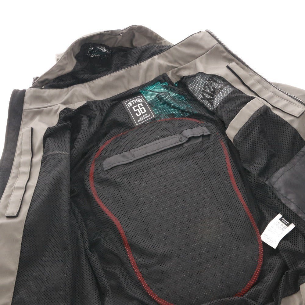 ■ 56design 56デザイン フィフティーシックス FIFTY SIX ジャケット PJ0507 春夏 ツーリング ライディング レディース S グレー系 未使用