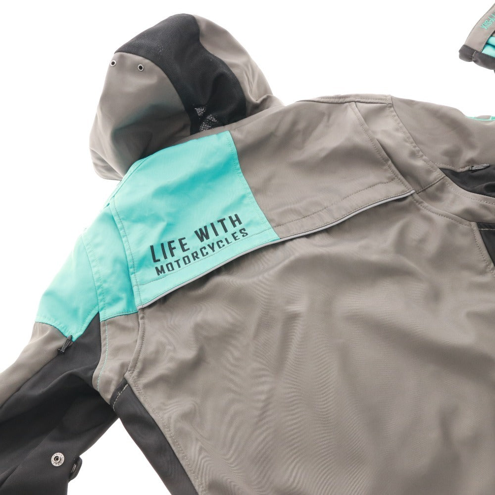 ■ 56design 56デザイン フィフティーシックス FIFTY SIX ジャケット PJ0507 春夏 ツーリング ライディング レディース S グレー系 未使用