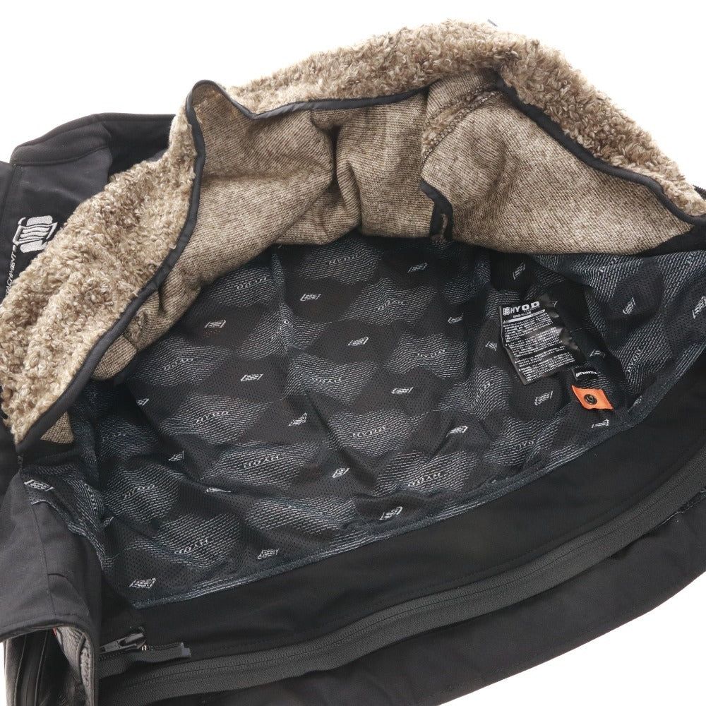 ■ HYOD ヒョードー レザージャケット 長袖 MHI-128-V ライティング バイク プロテクター 牛革 メンズ M ブラック系 未使用