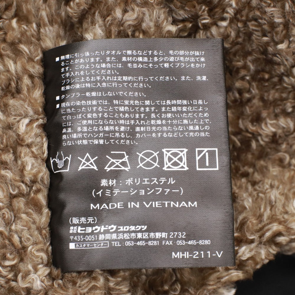 ■ HYOD ヒョードー レザージャケット 長袖 MHI-128-V ライティング バイク プロテクター 牛革 メンズ M ブラック系 未使用