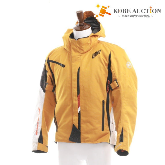 ■ HYOD ヒョードー ジャケット 長袖 MHI-104-C ツーリング ライディング 中綿 プロテクター メンズ M オレンジ系