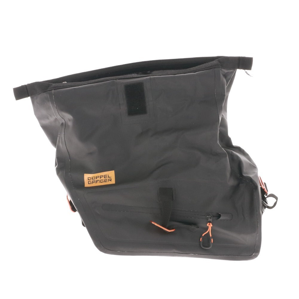 ■ Doppelganger Tarpaulin Side Bags 25 Sport DBT577 for Sport Bikes, Waterproof, Pair, 25L (12.5L per side), Includes Instruction Manual