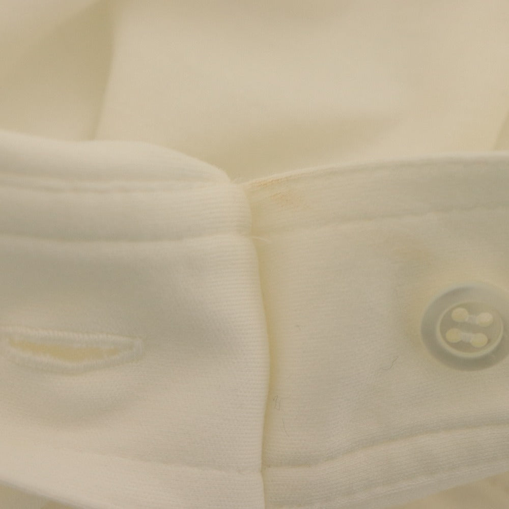 ■ BRUNELLO CUCINELLI ブルネロクチネリ ポロシャツ 半袖 トップス コットン ポケット レディース S ホワイト