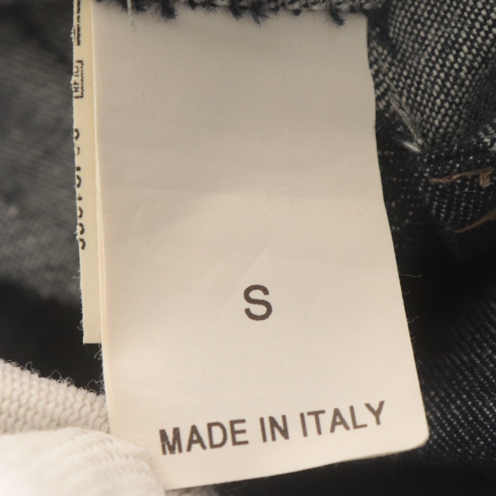 ■ BRUNELLO CUCINELLI ブルネロクチネリ シャツワンピース 半袖 トップス ボトムス デニム レディース S インディゴ