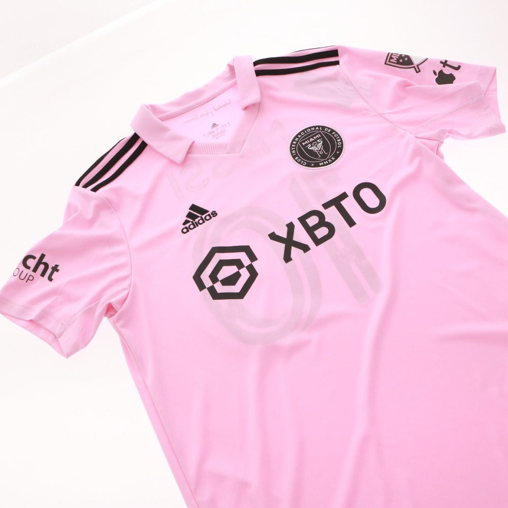 ■ adidas アディダス ユニフォーム インテルマイアミ メッシ 2023年 入団 FC FA 正規品 XL タグ スポンサーバッチ付き 新品 未使用