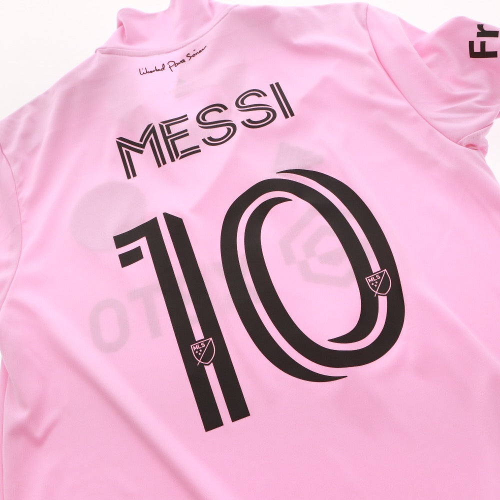 ■ adidas アディダス ユニフォーム インテルマイアミ メッシ 2023年 入団 FC FA 正規品 XL タグ スポンサーバッチ付き 新品 未使用
