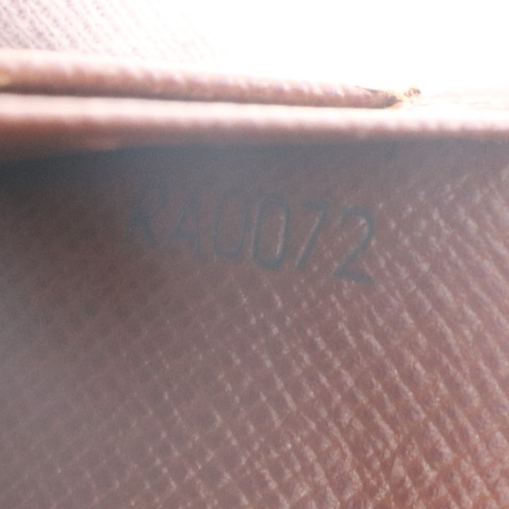 ■ LOUIS VUITTON ルイヴィトン 財布 ポルトフォイユ トレゾール モノグラム 二つ折り ウォレット メンズ レディース ダークブラウン系