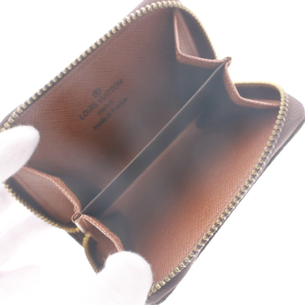 ■ LOUIS VUITTON ルイヴィトン 財布 小銭入れ コインケース ウォレット モノグラム フランス製 メンズ レディース ダークブラウン系