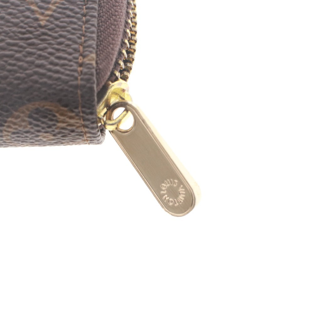 ■ LOUIS VUITTON ルイヴィトン 財布 小銭入れ コインケース ウォレット モノグラム フランス製 メンズ レディース ダークブラウン系