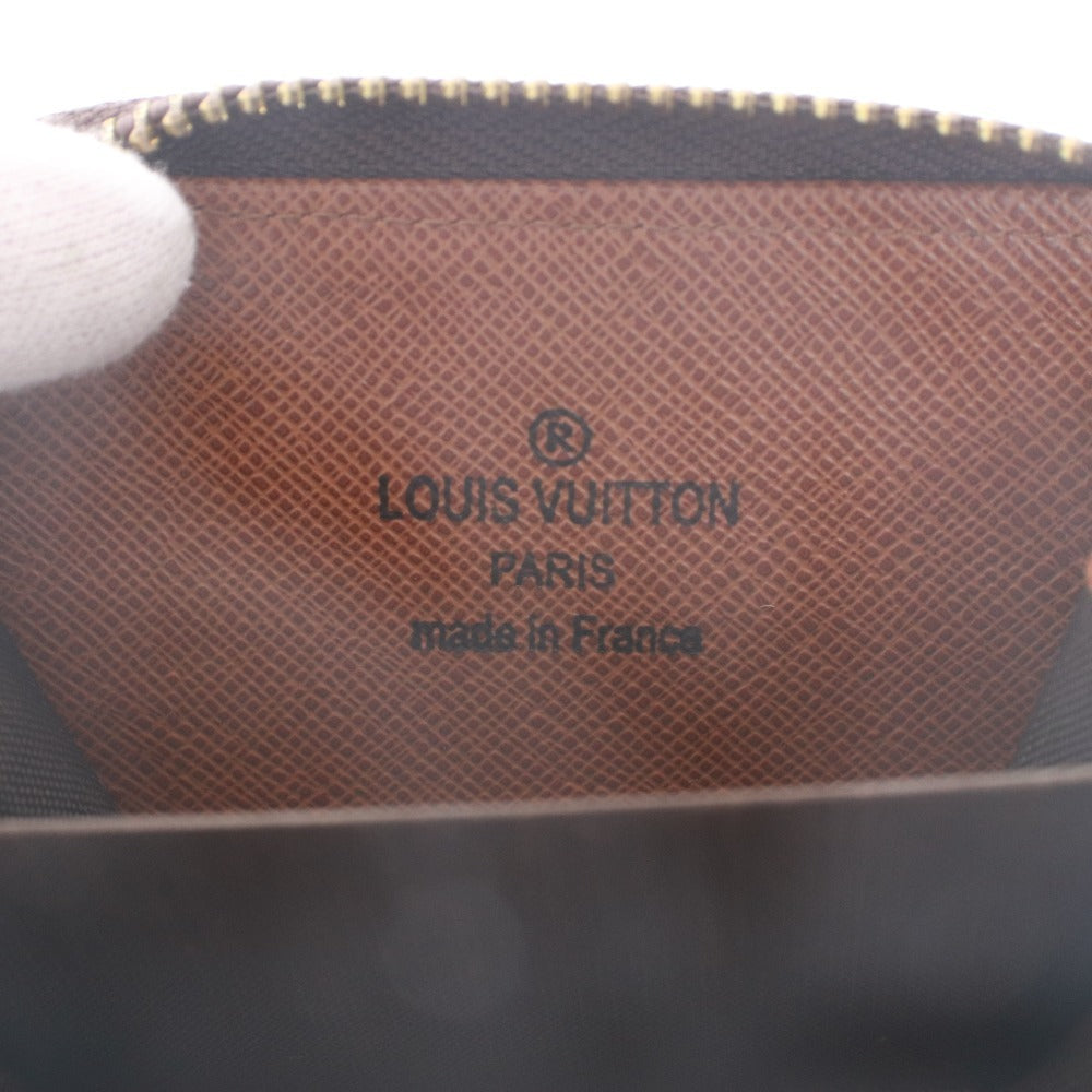 ■ LOUIS VUITTON ルイヴィトン 財布 小銭入れ コインケース ウォレット モノグラム フランス製 メンズ レディース ダークブラウン系