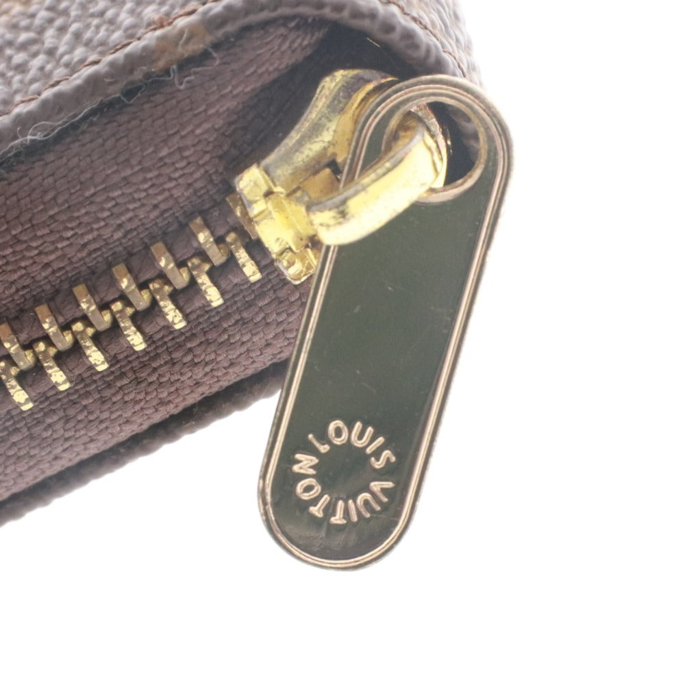 ■ LOUIS VUITTON ルイヴィトン 財布 小銭入れ コインケース ウォレット モノグラム フランス製 メンズ レディース ダークブラウン系