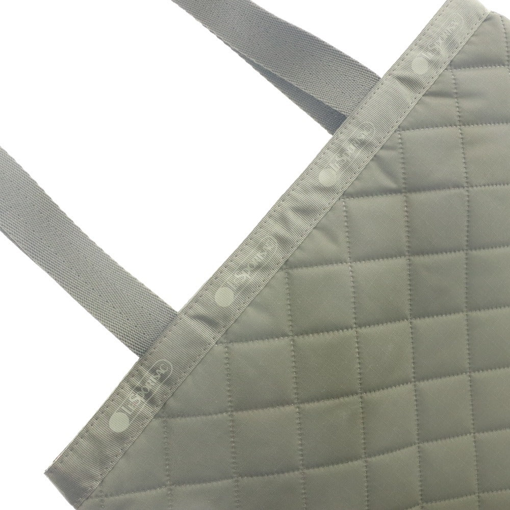 ■ LeSportsac レスポートサック トートバッグ ハンドバッグ 鞄 ファスナーポケット メンズ レディース カーキ系