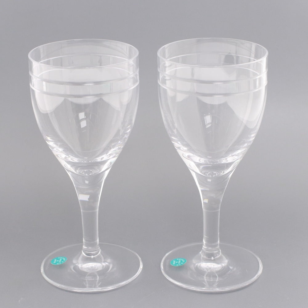 ■ TIFFANY&Co. ティファニー ワイングラス ペアグラス グラス 食器 ガラス 箱付き