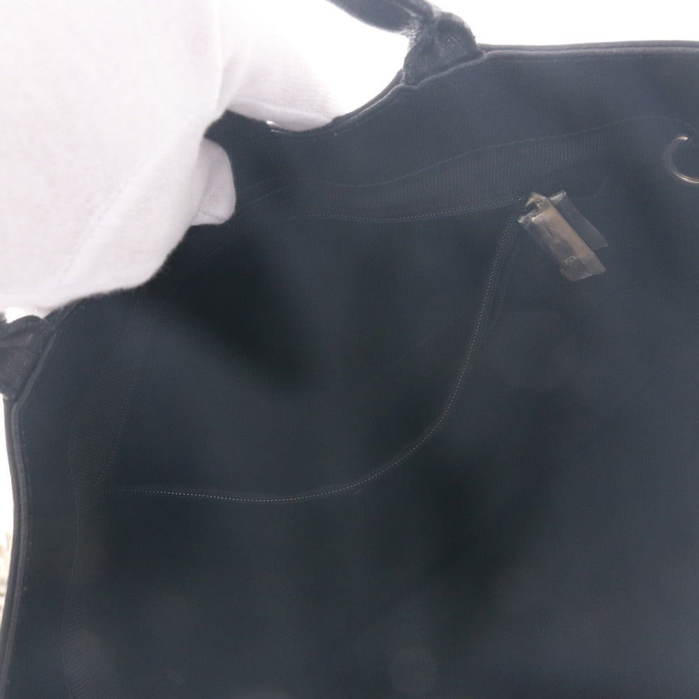 ■ FURLA フルラ ハンドバッグ ショルダーバッグ 鞄 マグネット ポケット ゴールド金具 メンズ レディース ブラック 袋付き