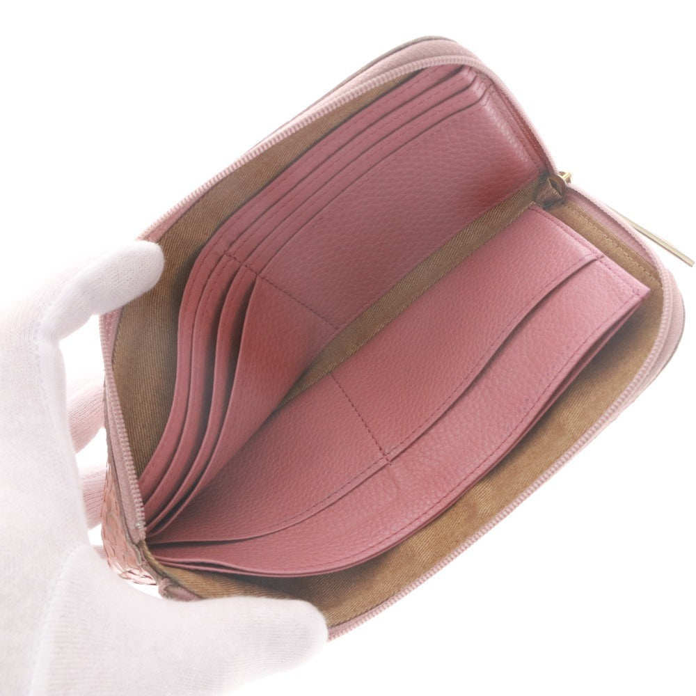 ■ ATAO アタオ 財布 ウォレット 1022 パイソン ファスナー ゴールド金具 札入れ 小銭入れ レディース ピンクベージュ系