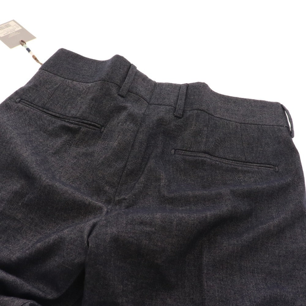 ■ Anthreami slacks denim pants bottoms men's size 30 navy with tags and accessories unused genuine Japanese product