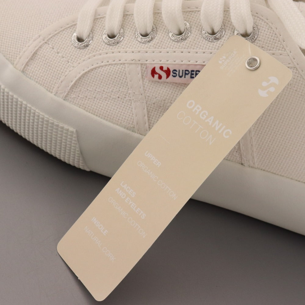 ■ Superga sneakers S00C3N0 2730 COTU canvas shoes platform shoes men's women's EU41 white box included sold out size genuine